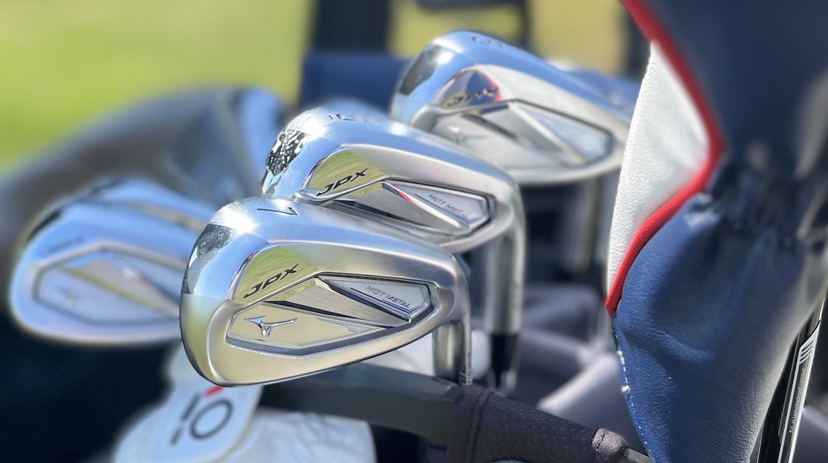 Mizuno JPX 925 Hot Metal Irons During Round
